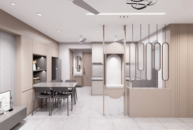 3D model of Modern Apartment Interior Design | 3D Visualization