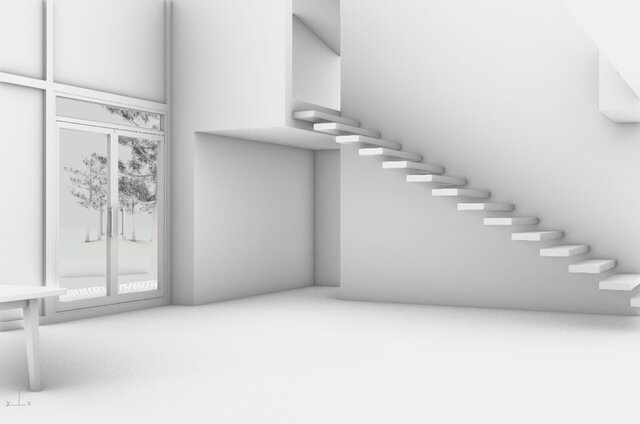 3D model of a house in the swedish archipelago – image 2 of 8