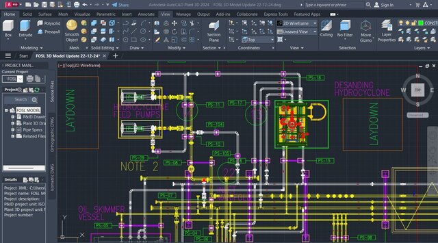 AutoCAD Plant 3d Desings