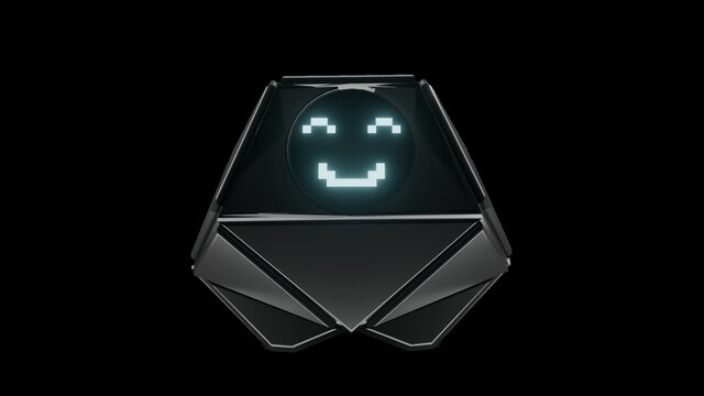 3D model of PIXIE // Desktop Companion - Hard Surface Product Design