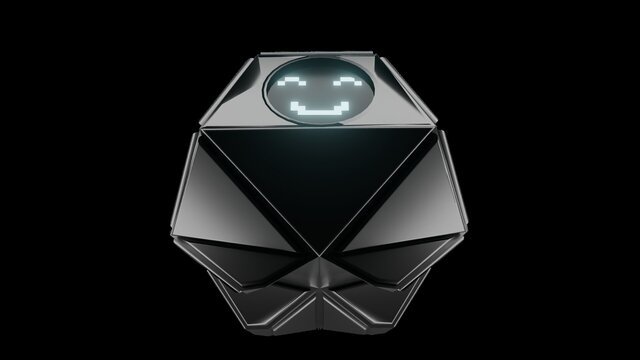 3D model of PIXIE // Desktop Companion - Hard Surface Product Design