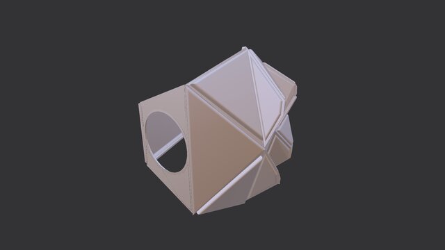 3D model of PIXIE // Desktop Companion - Hard Surface Product Design