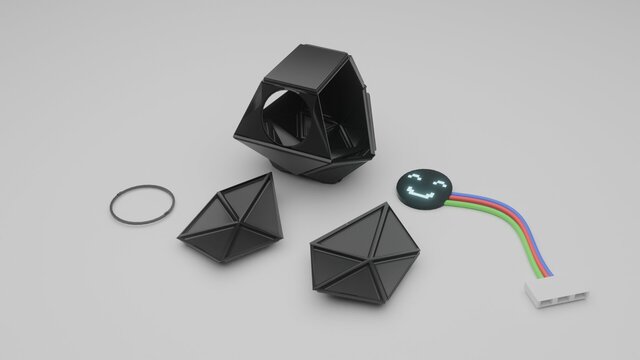 3D model of PIXIE // Desktop Companion - Hard Surface Product Design