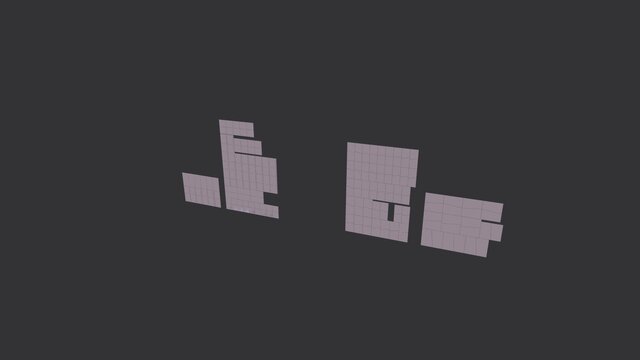 3D model of various designs