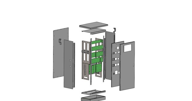 Industrial Electrical Enclosure & Control Panel Assembly - download ...