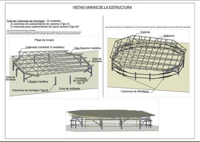 3D model of Design and Calculation of Metal Enclosure Structure and Fire Protection Network