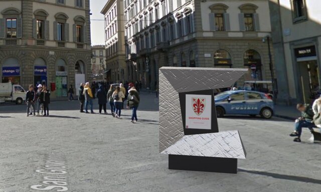 3D model of Florence Info Point