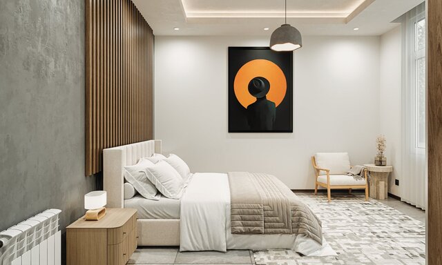 3D model of Modern Villa Full Interior design