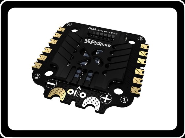 3D model of FPV Drone Flight Controller Design