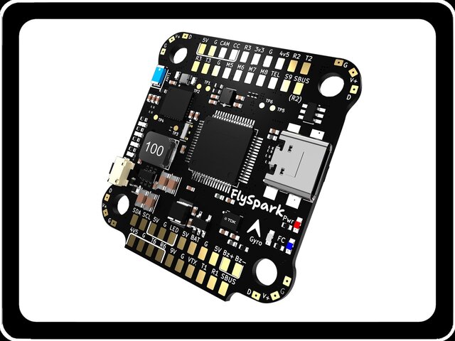 3D model of FPV Drone Flight Controller Design