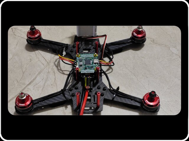 3D model of FPV Drone Flight Controller Design