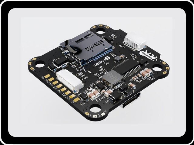 3D model of FPV Drone Flight Controller Design