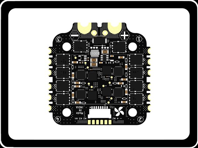 3D model of FPV Drone Flight Controller Design