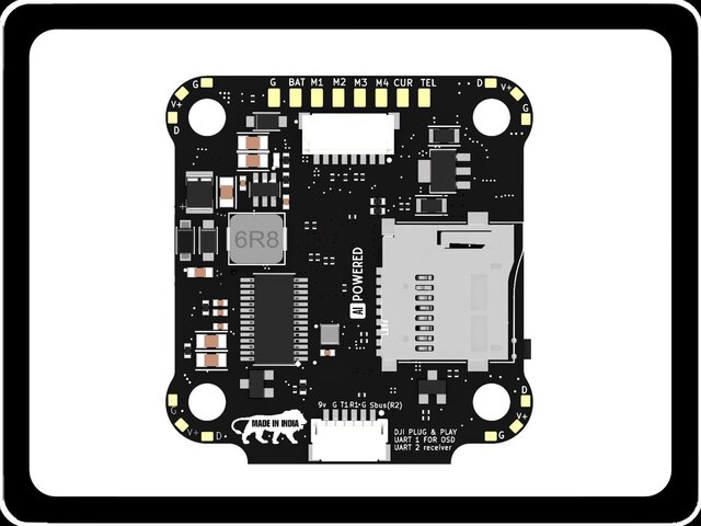 3D model of FPV Drone Flight Controller Design