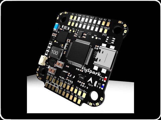 3D model of FPV Drone Flight Controller Design
