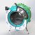 Front Washing machine TUB CAD with partial section view