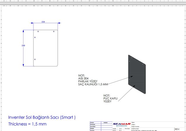 3D model of Production-Ready Sheet Metal Design & Manufacturing Drawings