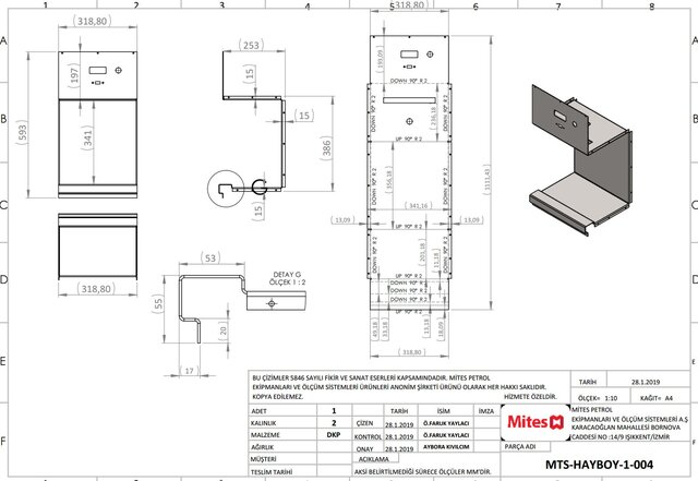 3D model of Production-Ready Sheet Metal Design & Manufacturing Drawings