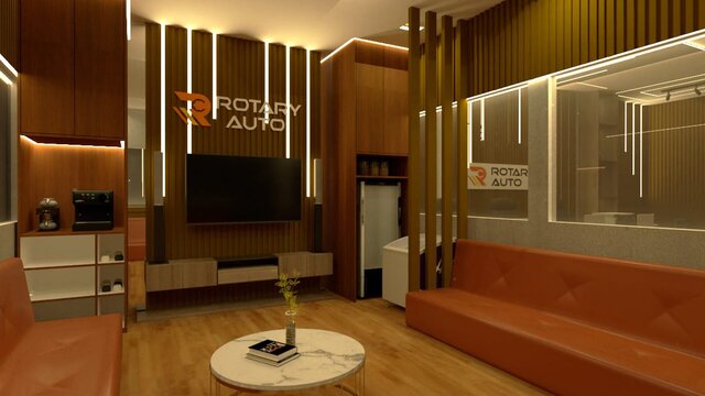 3D model of Portofolio Design 2D and 3D