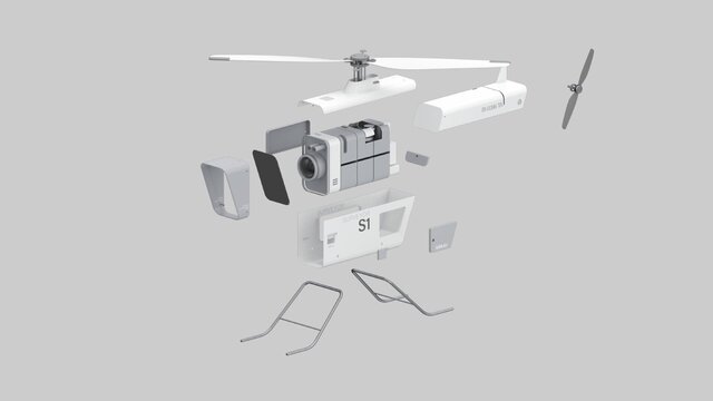 3D model of Surveyor S1