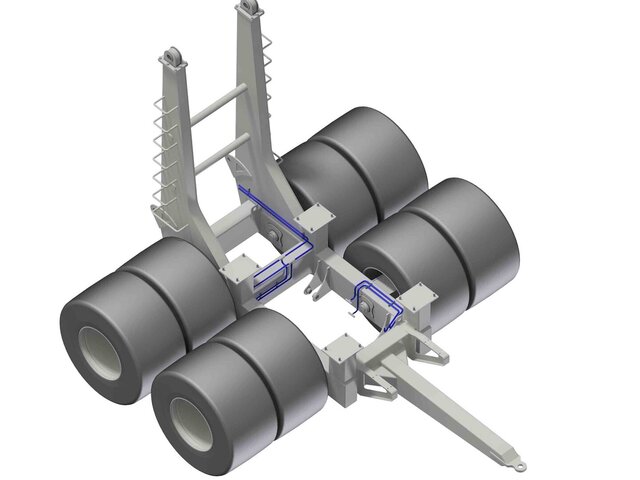 3D model of Power transmission, axles, gearboxes