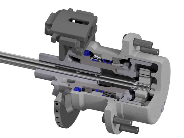 3D model of Power transmission, axles, gearboxes