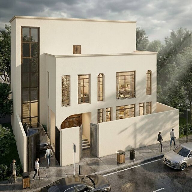 3D model of Modern Heritage Residential Villa