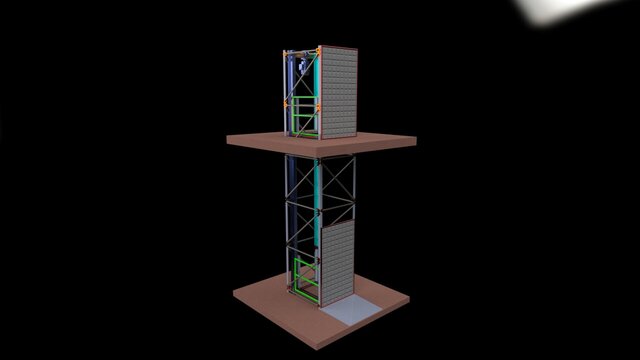3D model of Lifting Equipment & Material Handling Systems Engineering