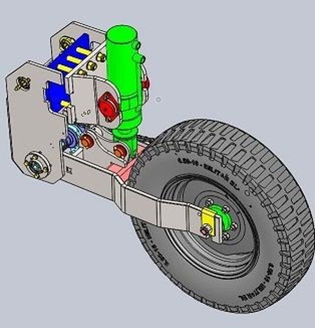 3D model of projetos em solidworks 3d