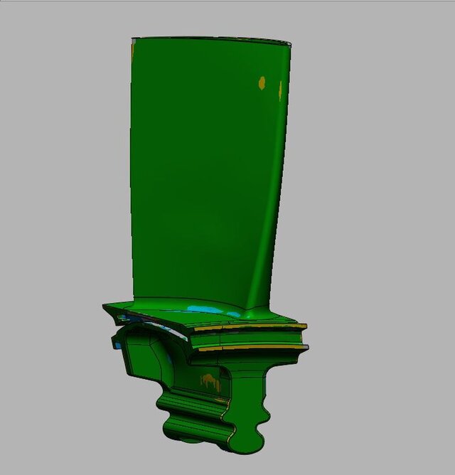 high-Pressure turbine blade