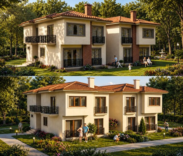 Contemporary Residence | Exterior Design Development & Visualization – image 3 of 3