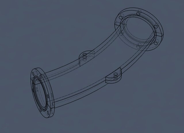 3D model of 3D Printed Pipe Design