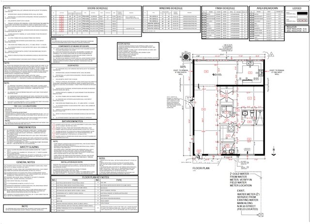 Residential Architectural Compliance Permit Drawing Package – Miami Dade, Florida