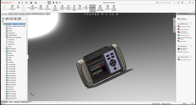 BATTERY ANALYZER MACHINE