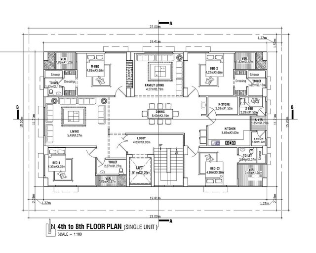 Architectural & Structural Design – 8-Storey Building – image 8 of 12