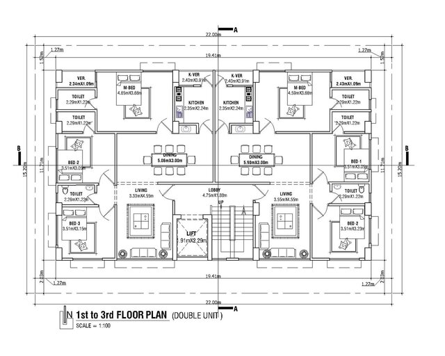 Architectural & Structural Design – 8-Storey Building – image 10 of 12