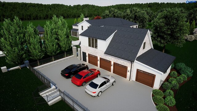 3D model of Ivey Marks Residence(USA)