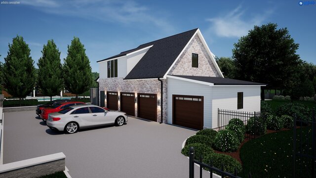 3D model of Ivey Marks Residence(USA)