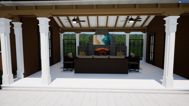 3D model of Ivey Marks Residence(USA)