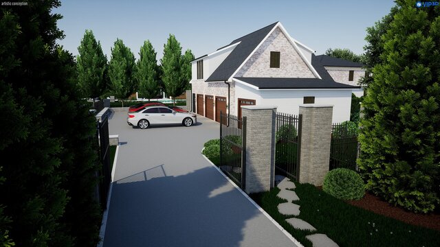 3D model of Ivey Marks Residence(USA)