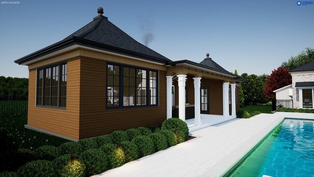 3D model of Ivey Marks Residence(USA)