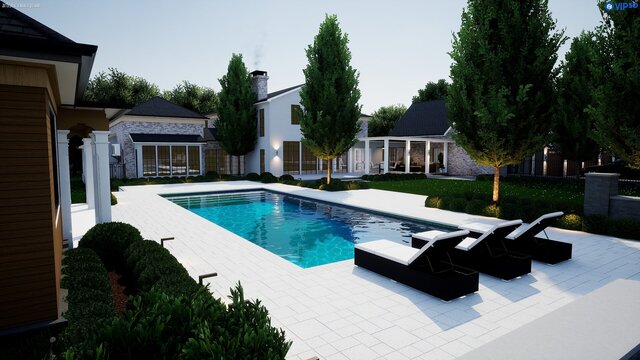 3D model of Ivey Marks Residence(USA)