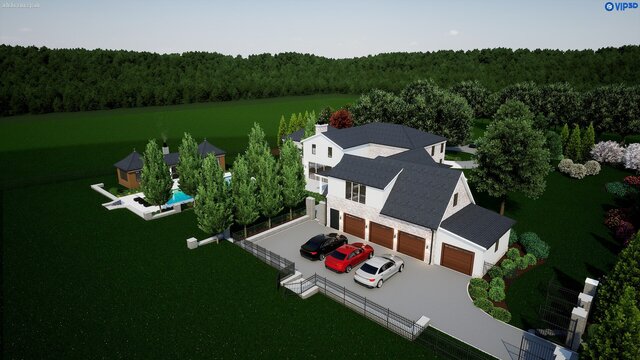 3D model of Ivey Marks Residence(USA)