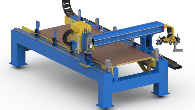 3D model of CNC Machine Design