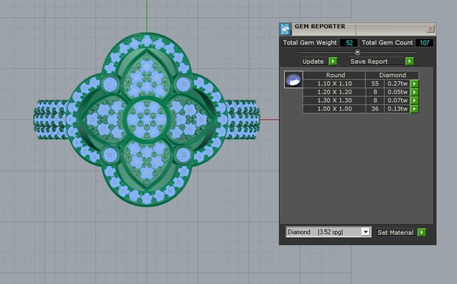 3D model of Golden Flower 🌸✨