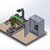 QR Code Product Sorting Model Using PLC and Robotic Arm 3 DOF