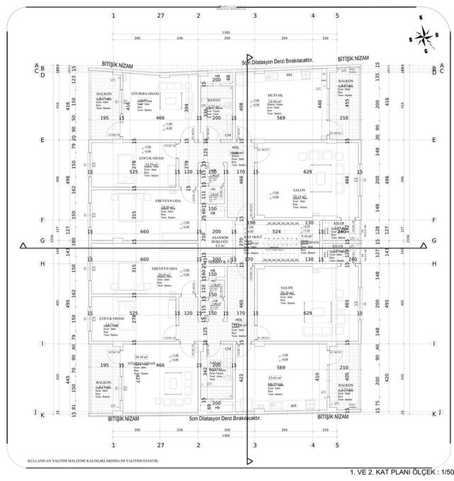 Residential Building | Construction Drawings – image 3 of 6