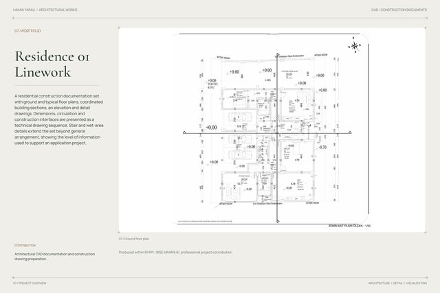 Residential Building | Construction Drawings – image 1 of 6