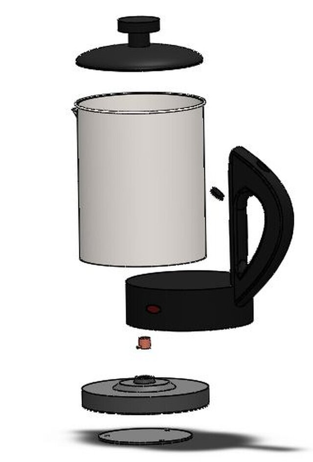 3D model of Electric Kettle