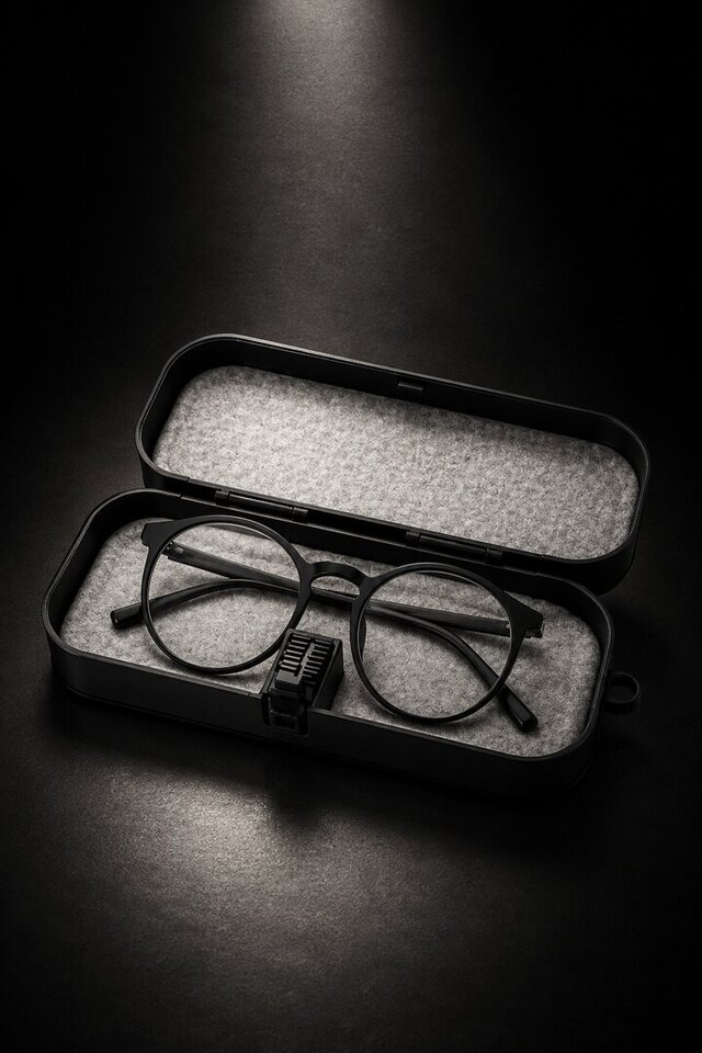 3D model of Luxury 3D Printed Eyeglasses Case | Product Design & Prototyping
